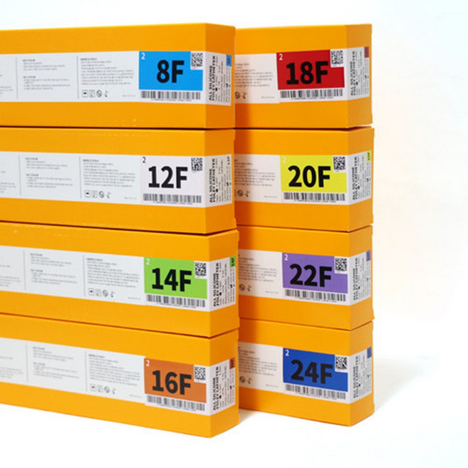 비뇨기과 범용 투웨이 폴리 카테터 10개 사이즈선택 실리콘 튜브 도뇨관 간호 요양 환자 방광 멸균 삽관, 8FR(10EA), 1개