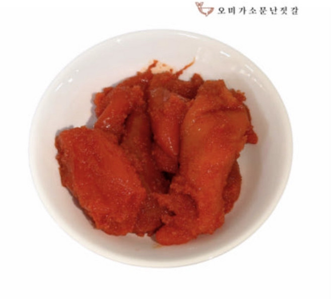 파지명란 양념명란 파지젓갈 가성비 못난이 젓갈 저염 속초중앙시장 오미가소문난젓갈 [원산지:상세설명에 표시], 1개, 450g
