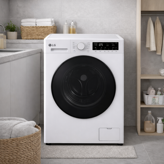 LG전자 트롬 건조겸용 드럼세탁기 9kg 방문설치, FY9WT세탁+건조겸용, 화이트 무료설치