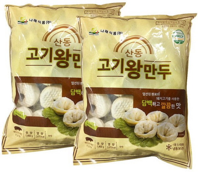 산동 고기왕만두1.4kg 만두, 1.4kg, 2개