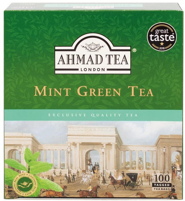 아마드티 민트 녹차 티백 100개입 1세트