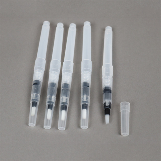 사이언쌤 붓펜 워터브러쉬(둥근붓 납작붓), 붓펜 워터브러쉬(납작붓 5개입), 1세트