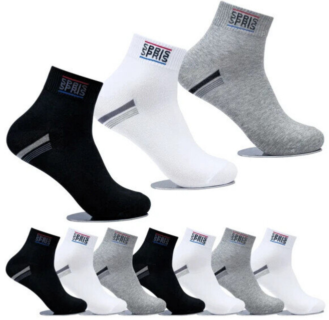 스프리스 남자면양말 단목 10켤레 SP1009 캐주얼양말