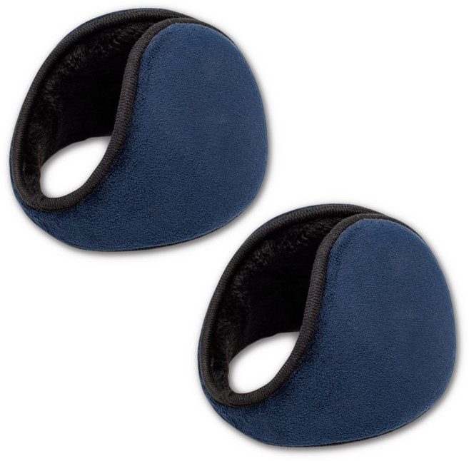 1+1 루본 폴라웜 남자 방한 귀마개 플리스 귀도리 총알배송