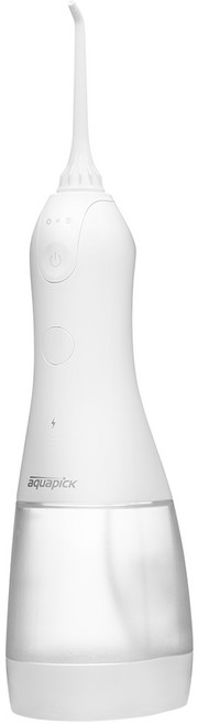 아쿠아픽 코드리스 구강세정기, AQ-207, 화이트