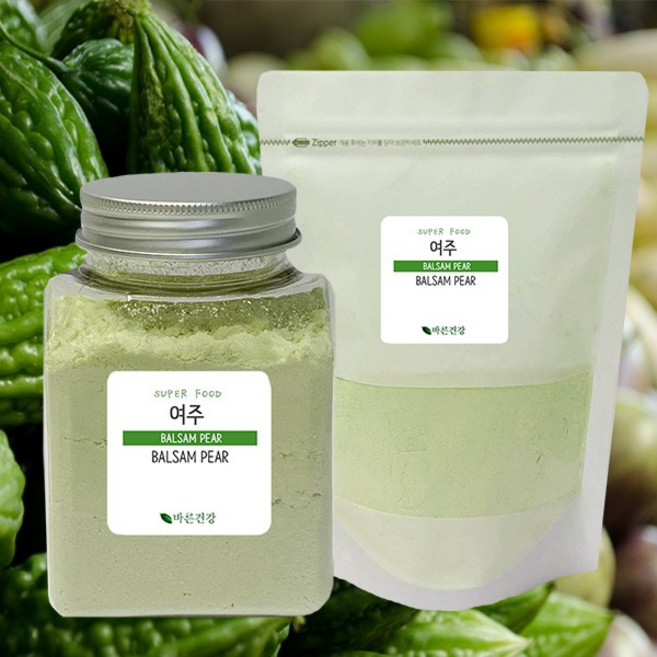 믿고 먹는 국산 여주 100% 여주가루 안심하고 먹는 국내산 여주분말, 300g, 2개
