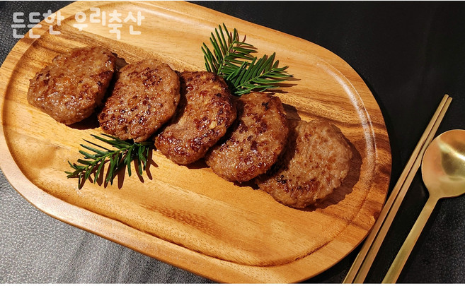 100%국내산 수제 마늘 떡갈비 햄버거 패티 함박스테이크 아이들 밥도둑 밥태기 격파100% 비조리 재구매율200%달성, 78g, 15개