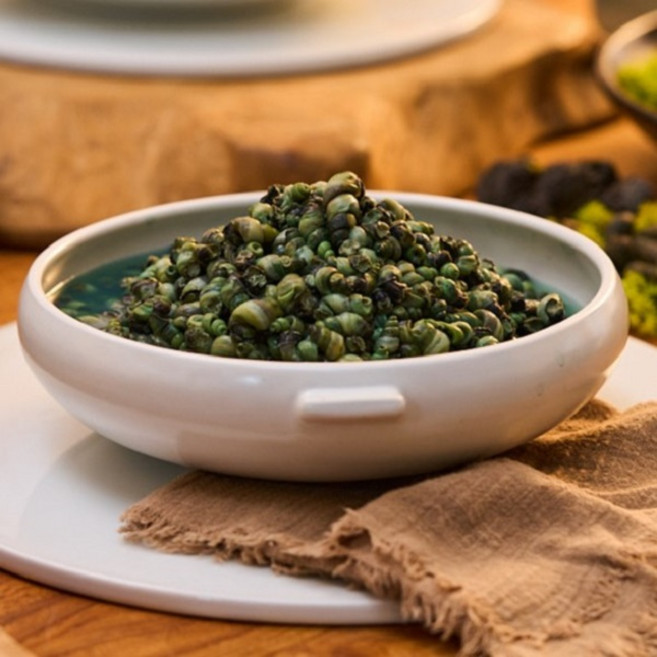 정옥다슬기 지리산 1급수 자연산 깐다슬기 200g, 3개