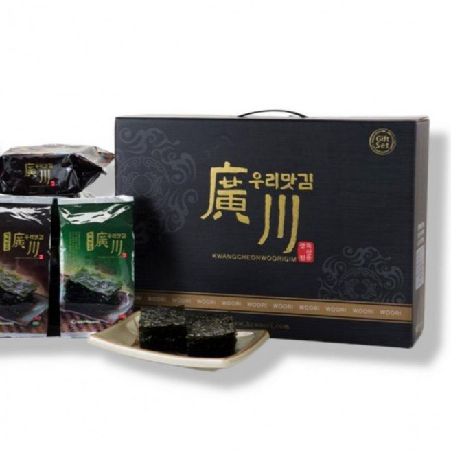 광천 조미김 도리락김 16봉 선물세트 명절 답례품, 1개