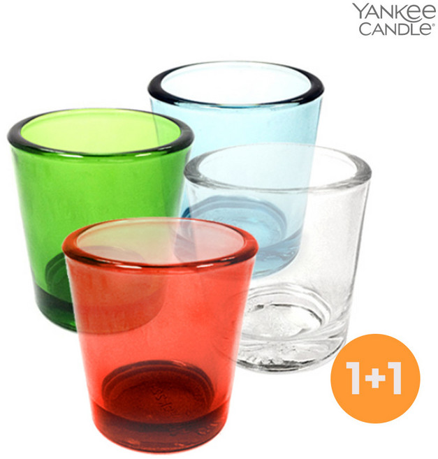 양키캔들 보티브 홀더 스탠다드 1+1 (택2), 블루, 그린