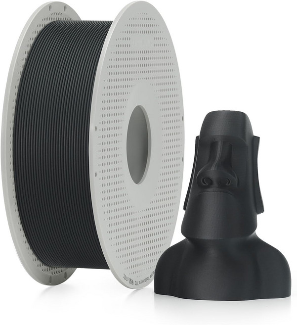 3D 프린터용 밤부 랩 매트 PLA 필라멘트 매끄러운 마감 프린팅 변형 및 엉킴 없음 스풀 이 포함된 AMS 호환 소재