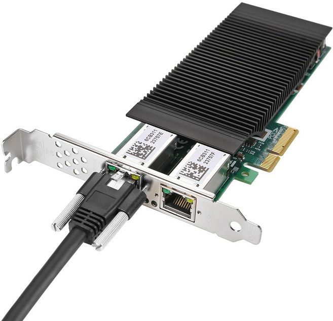 NEXT-POE3202EX4 산업용 POE 2포트 PCI-E 기가랜카드