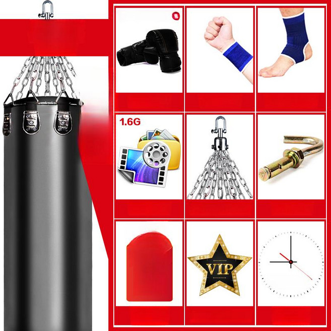 자이클랩 대형샌드백 훈련용 헤비백 천장형 권투, 1개, 거대 1.8m 직경 60cm 9줄