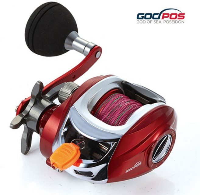 우핸들 베이트릴 바토스 레드 초고강도 줄포함 갓포스 파워핸들, 선택_바토스 우핸들 레드