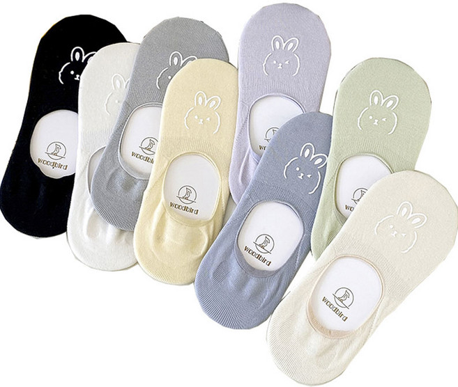 Wenyao 여성용 토끼 페이크 삭스 8개입