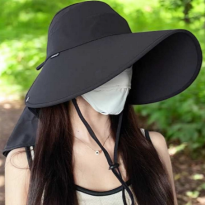 아이스빅 얼굴소멸 선캡 자외선차단 햇빛가리개