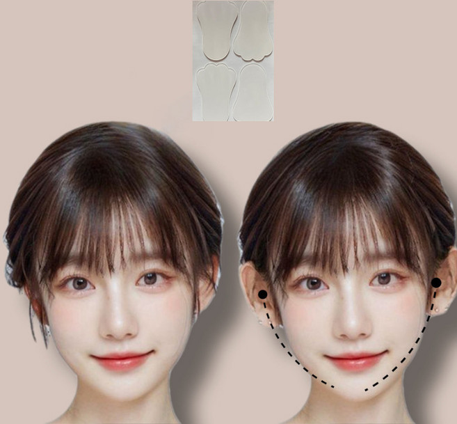 디모아 누운귀 테이프 엘프귀 스티커 [신품], 60개, 캣풋타입