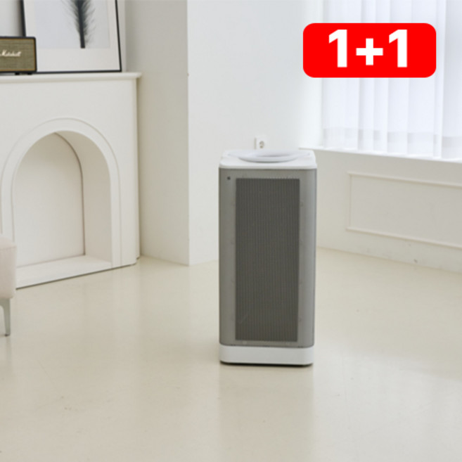 [초강력 3000W] 대웅 사무실 온풍기 가정용 업소용 난방기 PTC 전기히터 대형, 1+1 (총 2개)