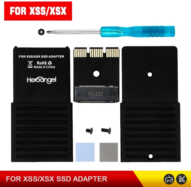 Xbox Series X S용 업그레이드 카드 하드 드라이브 변환 박스 M.2 NVME 2230 SSD 스지 어댑터, 01 Conversion Box