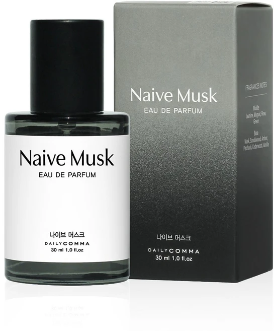 데일리콤마 오 드 퍼퓸 - 나이브머스크 남성향수, 1개, 30ml - 쿠팡