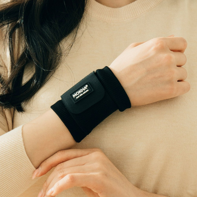 목하 이중압박 손목보호대 아대 스트랩, 1세트