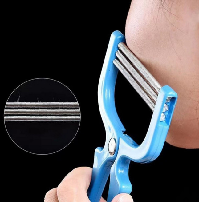 얼굴 잔털 제거기 스프링 페이스 솜털 뷰티케어 정리