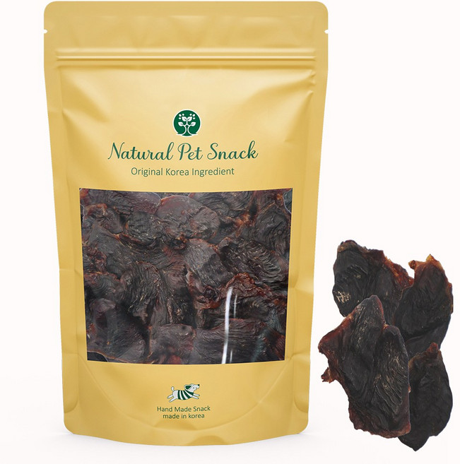 네츄럴펫스낵 강아지 수제 간식 오리염통 50g 1개(주문 후 제작), 1개
