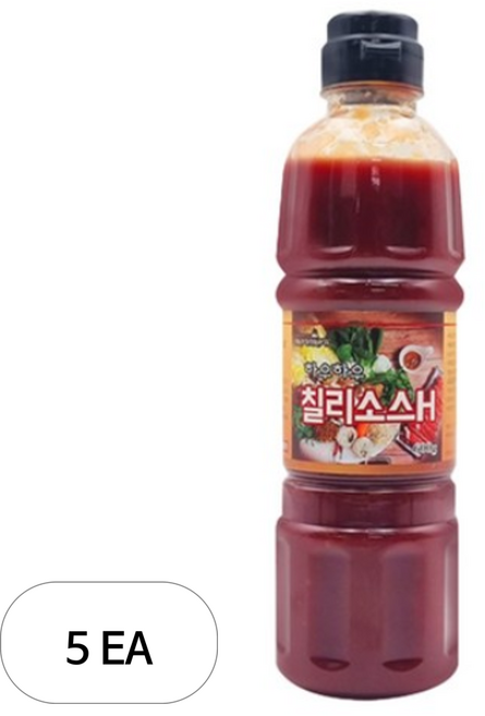 하우하우 칠리소스, 600g, 5개