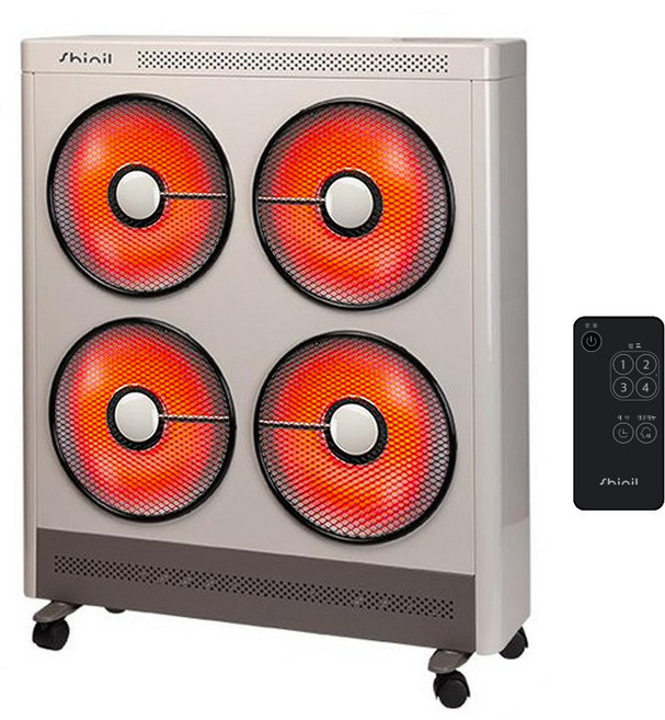 신일 초스피드 발열 4구 하이라이트 히터, SEH-F30HCH, 혼합색상