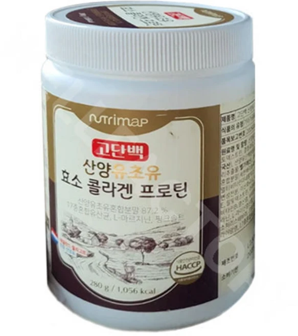 [] 뉴트리맵 산양유 초유프로틴 프리미엄 단백질 분말 280g, 3개 - 쿠팡