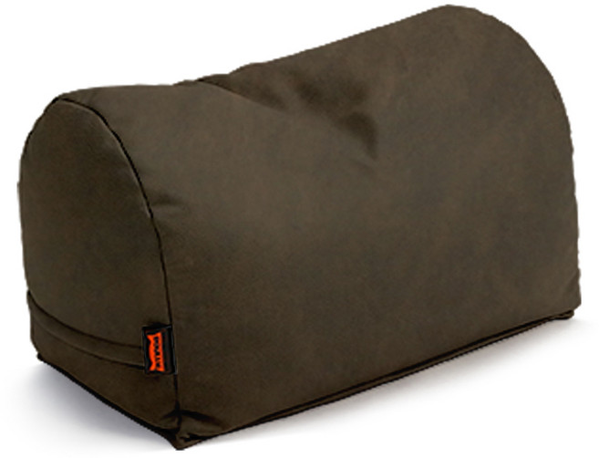 보니타 컨버젼 비건레더 풋스툴 발스툴 발빈백 BT05 발받침대, 마호가니