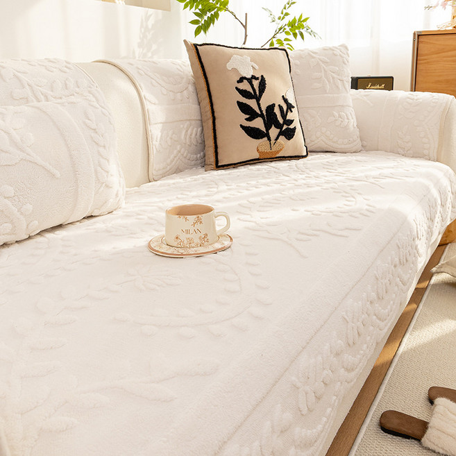 촉감좋은 입체 자카드 사계절용 쇼파패드 감성 쇼파 커버 4인용 3인용