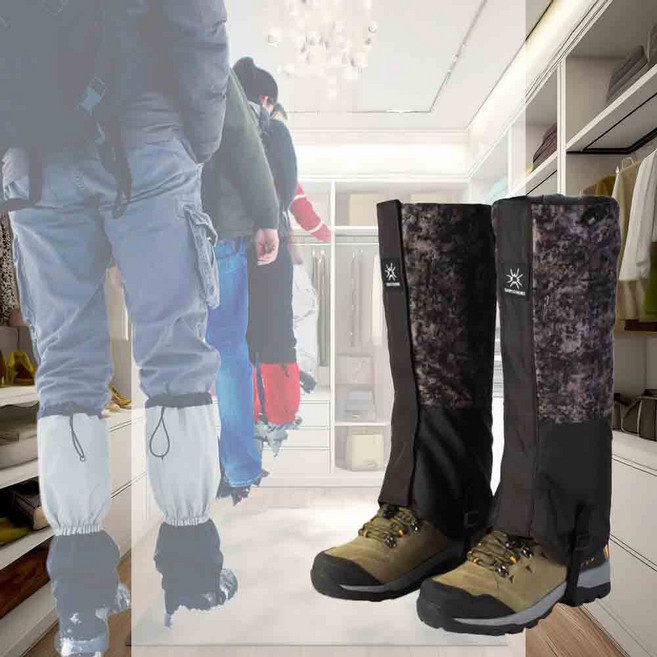 방수 롱 등산용발토시 남자스패츠 여름용발목스패치 등산발목커버 뱀물림방지각반 등산스패츠, 밀리터리