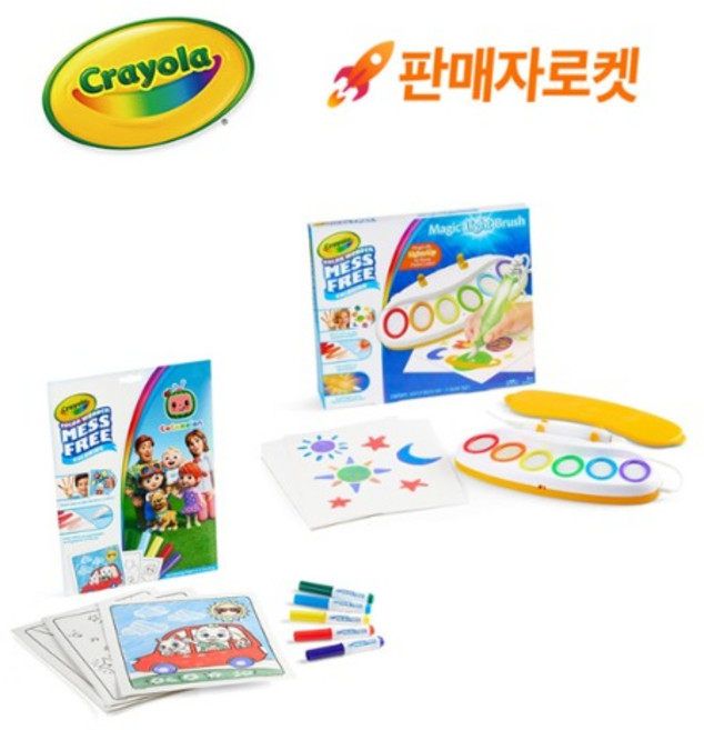 매직라이트 브러쉬+메스프리 코코멜론, 1세트, 세트상품