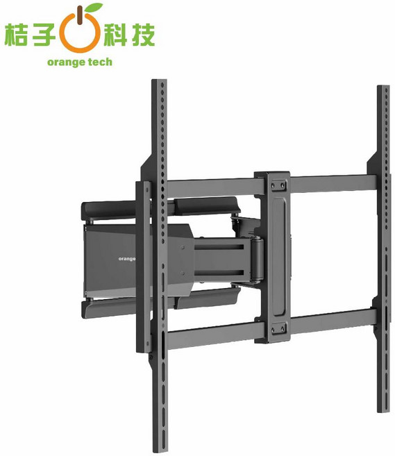 快樂桔子 SL6868 薄型電視壁掛架 35mm極薄貼牆 100吋適用, 1個, 單組
