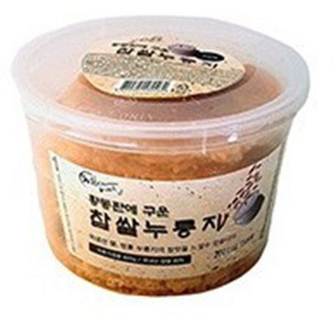 라이스웰 황동판에 구운 찹쌀누룽지, 1개, 800g