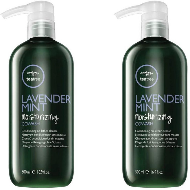 폴미첼 티트리 라벤더 민트 모이스처라이징 코워시 샴푸 500ml 2팩 Paul Mitchell Tea Tree Lavender Mint Moisturizing Cowash