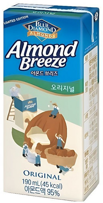 아몬드브리즈 오리지널 190ml 24개
