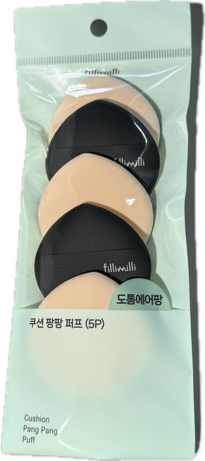 필리밀리 쿠션팡팡퍼프5P기획, 2개, 5