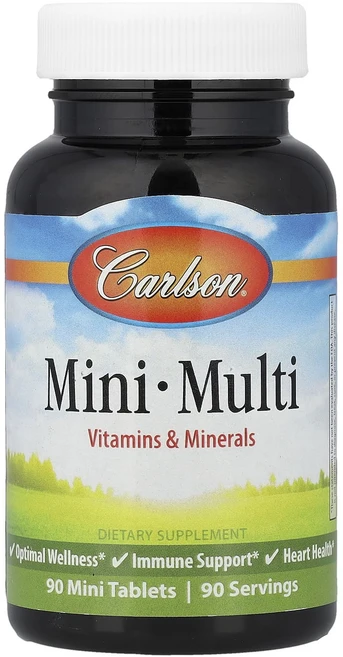 칼슨 미니 멀티 90 미니정, 90정, 6개, 90정 - 쿠팡