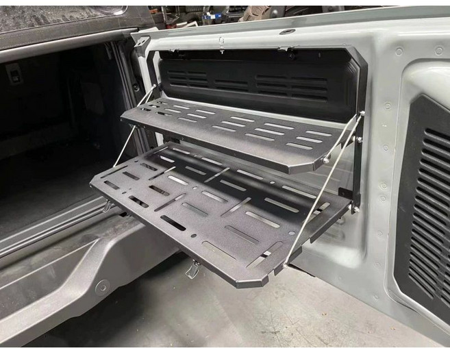 자동차 트렁크문 접이식 선반 지프 랭글러 호환, 단일 항목, 1개