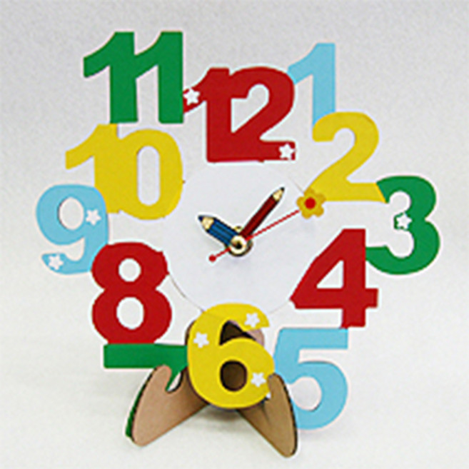 DIY 나만의 숫자시계 만들기 키트 10개입 세트, 1개