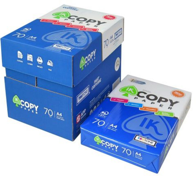 IK COPY 影印紙 70磅 500張/包 印尼製造, 1包, A4