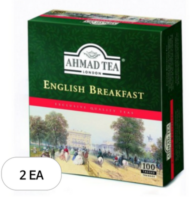 아마드티 잉글리쉬 블렉퍼스트, 2g, 100개입, 2개
