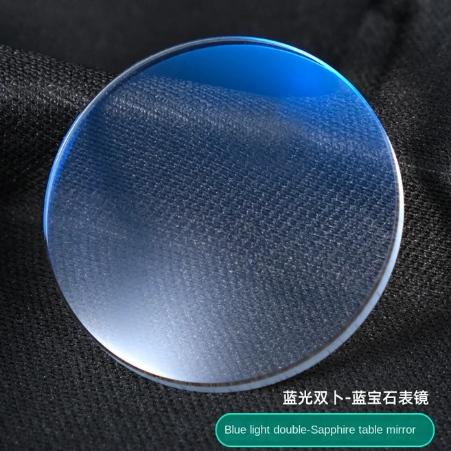 MDV-106 더블 돔 사파이어 글라스 카시오 듀로 말린 MDV 106 시계 미러 블루 라이트 캘린더 윈도우 확대경, 06 Double-Blue