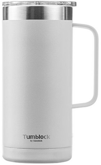 글라스락 텀블락 플레인 머그 텀블러 500ml 그레이