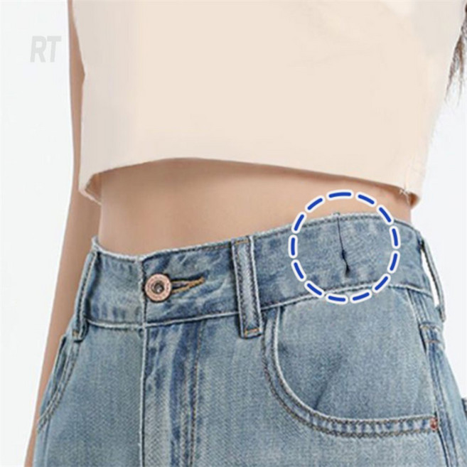 RT리빙 바지 허리조절 클립 12개 바지허리조절, 실버