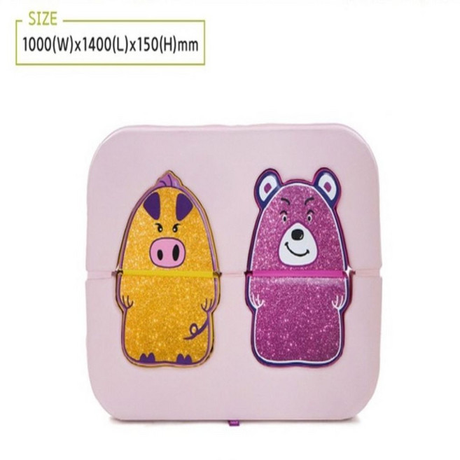 거실 놀이방 키즈 안전 놀이 블록 곰이뚱이 멀티매트 [AUG322]