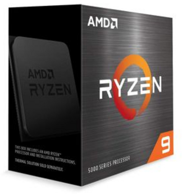 AMD Ryzen 9 5900X without cooler 3.7GHz 12코어 24스레드 70MB 105W 100-100000061WOF