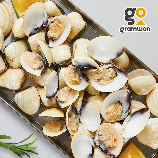 자숙 백합 500g 5팩 백합조개 바지락 개조개 바지락살, 자숙 백합조개 500g 5팩